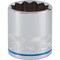 Channellock 1/2'' Drive 30 mm 12-Point Shallow Metric Socket 397776 - alternate 1