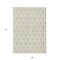 Homeroots 9' X 12' Gold And Beige Geometric Washable Indoor Outdoor Area Rug 595737 - alternate 4