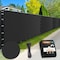 Xpose Safety Privacy Fence Screen 6'x 50', Black PS-650BK-X - alternate 2