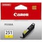 Canon Cartridge, C752, X752E, Yellow CLI251Y - alternate 1