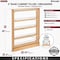 Rev-A-Shelf Maple Wood; Steel, Natural Maple, 3 in W, 30 in H, 23 in D 432-BF-3C - alternate 2