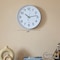 Clockswise White 14-In Analog Clock - Silent, Non-Ticking for Wall Battery-Operated Perfect for Home QI004744.WT.14 - alternate 4