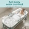 Serenelife 59 in Portable Bathtub for Adults SLSPA5BL - alternate 3