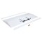 Nuvo 50/40/30W LED 2x4 Center Basket Troffer Retrofit Kit CCT Dimmable 120-277V Matte White Finish 65/1302 - alternate 3
