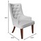 Leisuremod Spruce Collection Modern Wooden Dining Chair in Light Grey SC24LGR - alternate 3