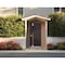 Vdomdoors Aluminum Door Cynex 6777 Brown Entry Steel Metal Modern Painted W32xH80 Right Inswing CYNEX6777EXD-BRW-W32xH80-RH-I - alternate 3