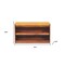 Homeroots 35in Brown and Solid Wood Storage Bench With Shoe Storage 718252 - alternate 3