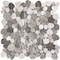 Apollo Tile Wooden Gray 12x12 Marble Polished Floor and Wall Mosaic Tile 5.08 sqft/case, 5PK APLSV88PB14A - alternate 7