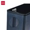 Deli Heavy Duty View Binder 1in, Letter, 3-Sided D-Ring, 4 Pockets, Black, 12PK CF573-BK - alternate 3