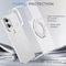 Alpha Digital Galaxy S25 EDGE Case w/ Magnetic Ring Stand- Full Protection, Soft Flex-360 shockproof S25E-CLEAR - alternate 5