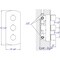 Alfi Brand Polished Chrm Concealed 3-Way Thermostatic Valve Shower Mixer Rnd Knob AB4001-PC - alternate 6