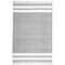 Homeroots 8' X 10' Gray Striped Handmade Indoor Outdoor Area Rug 533582 - alternate 4