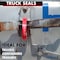 Kable Kontrol Truck Seals For Trailer Security, 7.5'' Inch, 100 pcs, Plastic, Red TS-7.5-100-RD - alternate 3