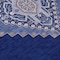 Homeroots 5' X 8' Navy Blue Gray And Brown Oriental Washable Indoor Outdoor Area Rug 598425 - alternate 4
