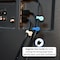 Grizzly Supply Mini Cable Label, 0.875 in L, 0.5 in W, Hook and Loop Closure, Assorted Colors, 20PK GS-HLCL-Mini - alternate 4