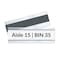 C-Line Products 2" Magnetic Shelf/Bin Label Holders, 10/BX 87247 - alternate 4