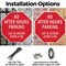 Signmission No After Hours Parking Lot Is Locke, 10 inch X 10 inch, Aluminum Metal Signs, 2PK OC-A-2PACK-10-118 - alternate 3