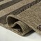 Jonathan Y Sutton Smart Jute Modern Geometric Boho Stripe Natural/Brown 4 ft. x 6 ft. Indoor/Outdoor Area Rug FXV205B-4 - alternate 4