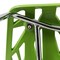 Leisuremod Modern Asbury Dining Chair with Chromed Legs, Green AC16G - alternate 5