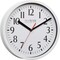 La Crosse Technology 8'' White Basics Analog Wall Clock 404-3020W - alternate 1