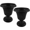Pure Garden Outdoor Planter 2-Pack 16x18 in Urn Planters Plastic Plant Pots for Indoor or OutdoorFlower Pots 50-LG1431 - alternate 1