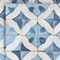 Homeroots 5" x 5" Blue Vinyl Arabesque Peel And Stick Removable Tiles 628705 - alternate 4