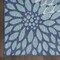 Homeroots 8' X 10' Navy Blue Floral Indoor Outdoor Area Rug 572892 - alternate 6