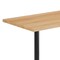 Flash Furniture Bennett 30 in x 60 in Solid Wood Indoor Tabletop in Natural with 22 in x 22 in Dining Height GSF-REC3060-NAT-T2222-GG - alternate 5