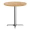 Flash Furniture Bennett 30 in Round Solid Wood Indoor Tabletop in Natural with 22 in x 22 in Table Height GSF-RD30-NAT-T2222S-GG - alternate 3