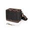 Picnic Time Family Of Brands Beer Caddy Cooler Tote with Opener, Black with Brown Accents 762-00-311-000-0 - alternate 4