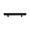 Laurey 96mm Square Bar Pull - Wynwood - Matte Black 12420 - alternate 1