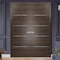 Sartodoors French Double Interior Doors with Hardware, Planum 0020 Chocolate Ash, Panel Frame Trims, Bathroom PLANUM0020DD-CA-7296 - alternate 6