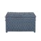 Happimess Jacob 31.5in Hand-Woven Wicker Storage Trunk, Blue HPM9003G - alternate 4