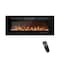 Edendirect 60 in. Smart Electric Fireplace Insert in Black with Remote, Low Noise, 750W/1500W Heating Mode ZR-EF60R - alternate 1