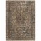 Homeroots 8' X 10' Brown And Denim Blue Medallion Washable Indoor Outdoor Area Rug 616049 - alternate 5