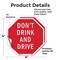 Signmission Don't Drink and Drive, 4 inch X 4 inch, Vinyl Decal, 2PK OC-D-2PACK-4-79 - alternate 3