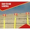 Mytee Products Red V Shaped Corner / V Edge Protector, 12in Flatbed Truck Trailer, 4PK PCPVB12Rx4 - alternate 1