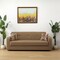 Homeroots 90" Brown Chenille Sleeper Sofa And Toss Pillows 607126 - alternate 3