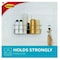 Command BATH31-SN-ES Bath Caddy, Metal/Plastic, Satin Nickel, 12-1/2 in OAW, 6-3/8 in OAH BATH31-SN-ESF - alternate 2