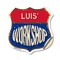 Signmission Luis's Workshop, 18 Inch X 18 Inch, Vinyl Decal SHI-D-18-489-LUIS - alternate 1