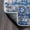 Jonathan Y Modern Persian Boho Vintage Medallion Ivory/Blue 2 ft. x 8 ft. Runner Rug MDP201A-28 - alternate 4