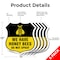 Signmission No Spray Shield Sign We Have Honey Bees, 12 inch X 12 inch, Aluminum Metal Sign, 5PK SHI-A-5Pack-12-407 - alternate 4