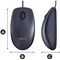 Logitech B100 - MOUSE - OPTICAL - 800 DPI RESOLUTION - BUTTONS QTY: 3 - WIRED - 910-001439 - alternate 2
