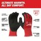 Milwaukee Tool Level 1 Cut Resistant Latex Dipped Insulated Winter Gloves - Small (12 pair) 48-22-8910B - alternate 2