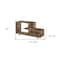 Homeroots 47in Brown Cabinet Enclosed Storage TV Stand 490358 - alternate 2