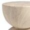 Leisuremod Sage Fiberstone Side Table, Half-Round Hourglass Design, Weatherproof, Fully Assembled SST16SM - alternate 6