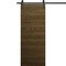 Sartodoors Modern Barn Door 18 x 80 inches, Ego 5000 Marble Oak, 6.6FT Rail Track Heavy Hardware Set, Solid EGO5000BD-B-DMR-18 - alternate 1