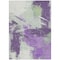 Homeroots 8' X 10' Purple Mint Green And Ivory Abstract Washable Indoor Outdoor Area Rug 618487 - alternate 4