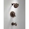 Delta Trinsic Monitor 17 Series H2OKinetic Tub & Shower Trim T17459-RB - alternate 2