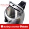 Brentwood Industries 1500 Watt Stainless Steel 1.7 Liter Electric Kettle with 5 Temperature Presets in Silver KT-1796DS - alternate 4